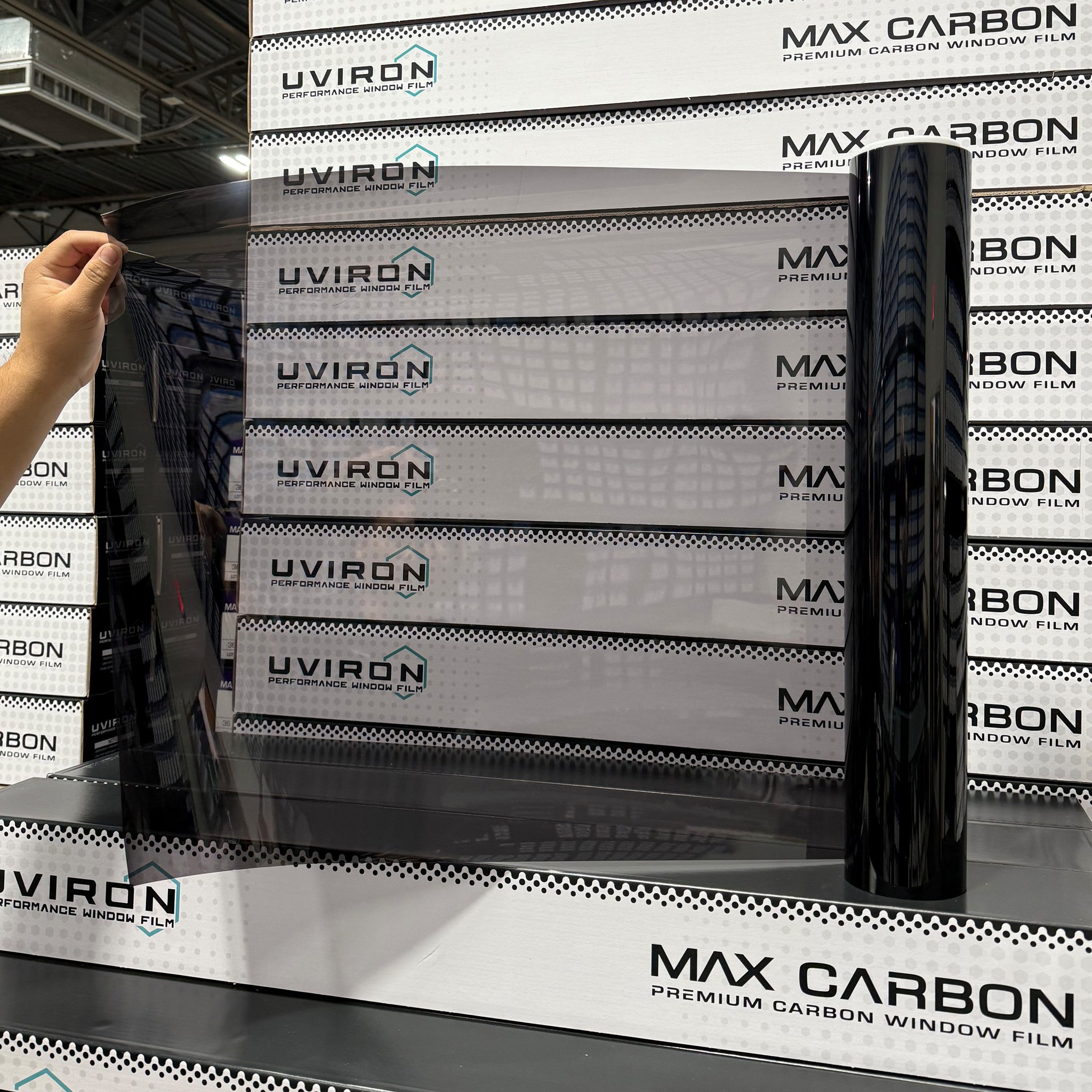 MAX CARBON Performance Automotive Window Film by UVIRON