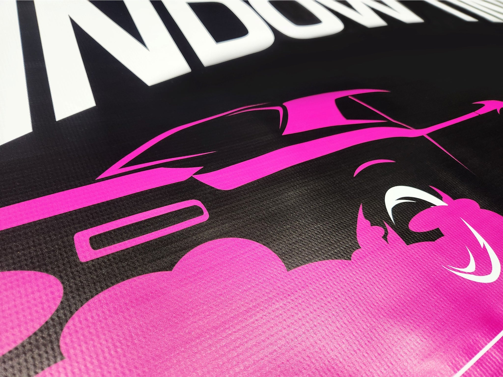 Retro Vibe 2' X 6' Window Tinting Banner