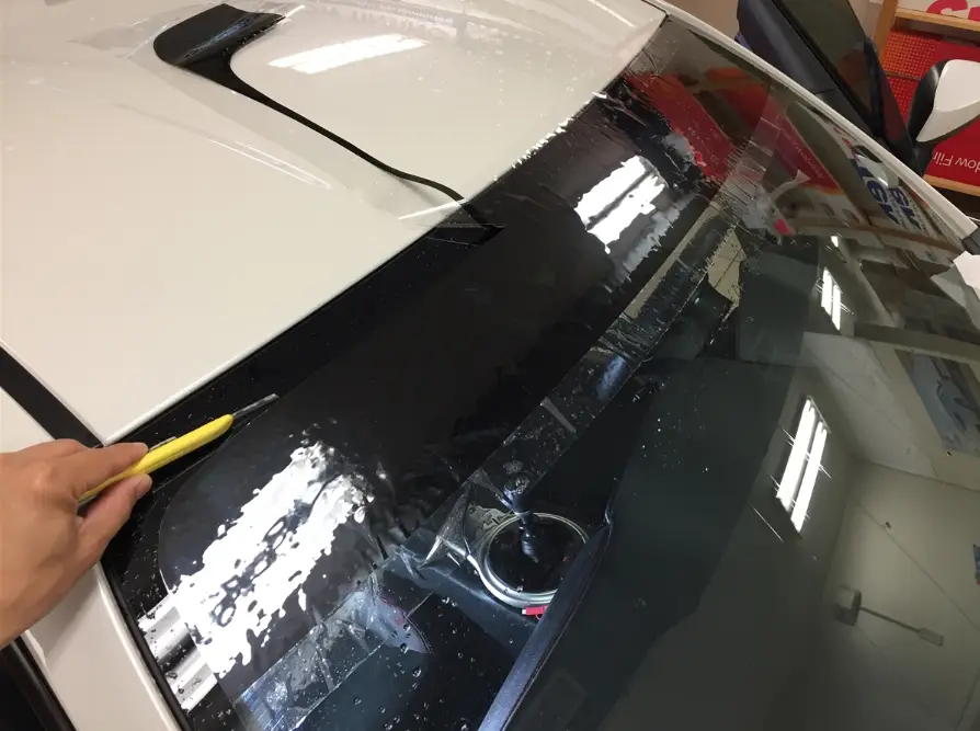 Universal Fit Precut Curved Sun Strip Tint