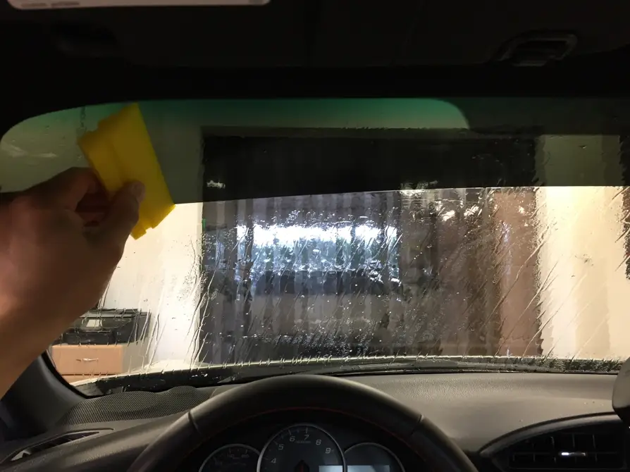 Universal Fit Precut Curved Sun Strip Tint