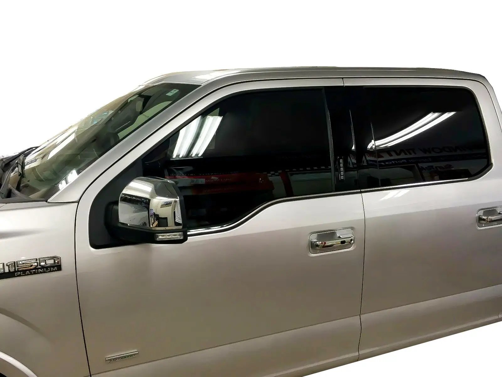 Pre-Cut Window Tint Kit For Ford F150 Extended Cab (2015-2020) – Choose Your Shade, All Sides Included